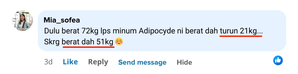 5 - TESTIMONI STYLE FB - ADIPOCYDE